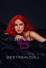 Load image into Gallery viewer, US Stock - Ismay 165cm S003 Small Breasts Silicone Head Sex Doll TPE Body Adult Love Doll (Free 2ND Head)