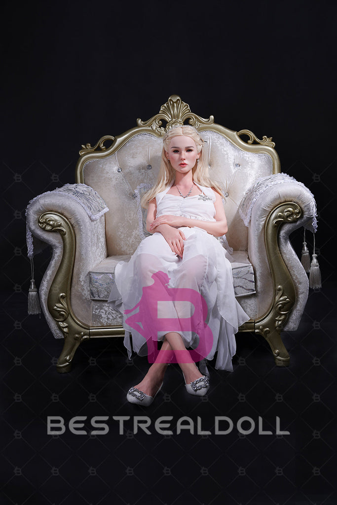 US Stock - YAMIEE Suki Plus 158cm SNK20 Unique Design Silicone ROS Head Sex Doll TPE Body Movable Jaw Adult Love Doll