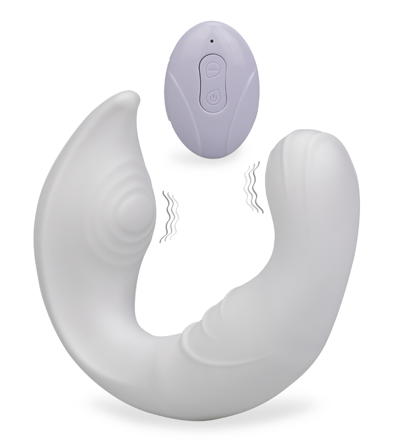 2-in-1 clit and G-spot couple's vibrator