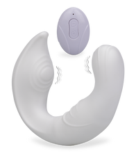 Load image into Gallery viewer, 2-in-1 clit and G-spot couple's vibrator