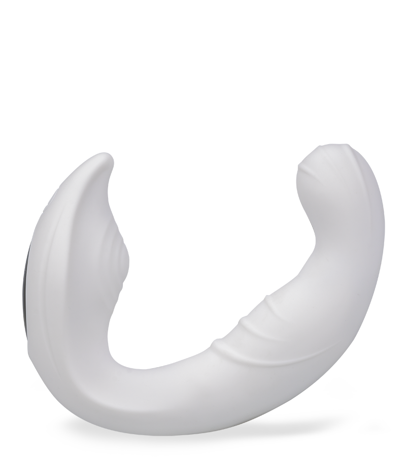 2-in-1 clit and G-spot couple's vibrator