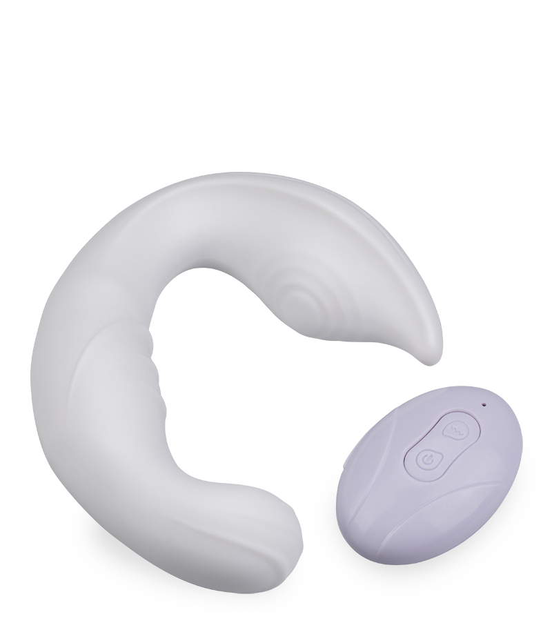 2-in-1 clit and G-spot couple's vibrator