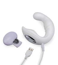 Load image into Gallery viewer, 2-in-1 clit and G-spot couple's vibrator
