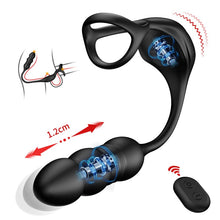 Load image into Gallery viewer, Mike 9 Thrusting&Vibrating Wearable Prostate Prostate with Cock ring