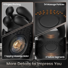Load image into Gallery viewer, Evans - Automatic 10 Finger Pinchin & Tapping for Massage Therapy Penis Vibrator