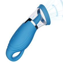 Load image into Gallery viewer, Sierra 4 Suction Intensity 9 Tongue-licking & Vibrating Clit Nipple Stimulator