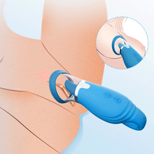 Load image into Gallery viewer, Sierra 4 Suction Intensity 9 Tongue-licking & Vibrating Clit Nipple Stimulator
