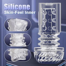 Load image into Gallery viewer, 5 Rotating 5 Sucking 7 Vibrating Masturbation & Training 2 IN 1 Adult Toys