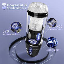 Load image into Gallery viewer, 5 Rotating 5 Sucking 7 Vibrating Masturbation & Training 2 IN 1 Adult Toys