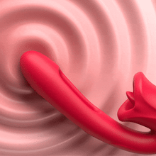 Load image into Gallery viewer, Mouth-Shaped Biting G Spot Soother with Vibration & Flapping