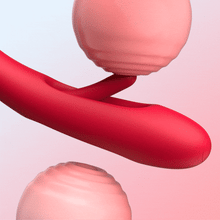 Load image into Gallery viewer, Mouth-Shaped Biting G Spot Soother with Vibration & Flapping