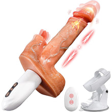 Load image into Gallery viewer, Sex Machine 90° Automatic Adjustable 8 Thrusting & Vibrating & Licking Dildos Vibrator