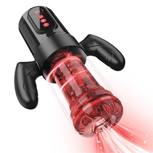 Load image into Gallery viewer, Wine & Beauty Handle Design 9 Thrusting & Rotating 9 Suction Adult Toys Mens Masturbator