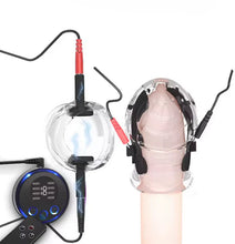 Load image into Gallery viewer, E-stim Eichel Penistrainer Stimulator mit 19 Electric Shock Intensity & 8 Modes