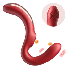 Load image into Gallery viewer, U-Design Double Stimulation For Clit & G-spot Vibrator With Tapping Mode