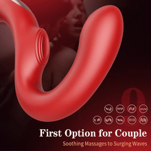 Load image into Gallery viewer, U-Design Double Stimulation For Clit & G-spot Vibrator With Tapping Mode