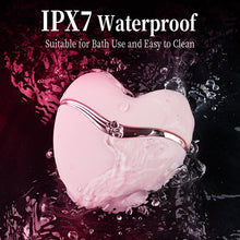 Load image into Gallery viewer, Cutie Heart Clitoral Suction Vibrator with Flapping & Sucking Exchangable