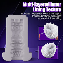 Load image into Gallery viewer, Lightspeed - 4 in 1 Masturbator Cup 7 Thrutings & 7 Rotatings Suction Cup Mount Magnetic Inner Liner