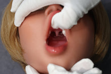 Load image into Gallery viewer, US Stock - 158cm Nataly #479 Silicone Head TPE Body BBW Sex Doll ROS Head Movable Jaw Adult Love Doll Jelly Breasts