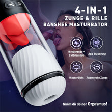 Load image into Gallery viewer, App Controlled Male Masturbator with 9 Tongue Licking & Vibration Modes