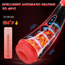 Load image into Gallery viewer, Powerful Sucking & Vibrating Heating Male Masturbator