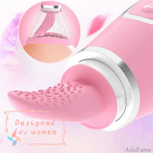 Load image into Gallery viewer, Wistone 3 In 1 Sucking, Licking & Vibrating Female Masturbator