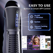 Load image into Gallery viewer, 9 Vibrating Spring & 5 Vacuum Suction Penis Pump with 2 Switchable Sleeves