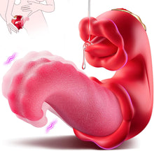 Load image into Gallery viewer, Medusa Kiss 4 in 1 G-spot & Licking Clitoral Vibe