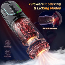 Load image into Gallery viewer, 5-in-1 Automatic Thrusting & Sucking Male Masturbator