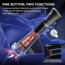 Load image into Gallery viewer, 9 Vibrating Spring & 5 Vacuum Suction Penis Pump with 2 Switchable Sleeves