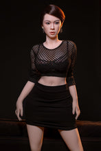 Load image into Gallery viewer, US Stock - RIDMII Aidra 158cm Unique Design Silicone Movable Jaw Oral Sex Love Doll TPE Body Adult ROS Head Sex Doll