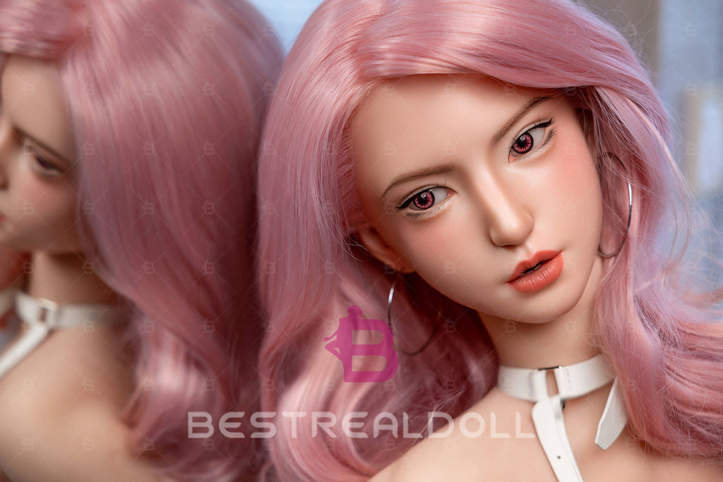 US Stock - YAMIEE Rylee 163cm Unique Design Silicone ROS Head Sex Doll TPE Body Movable Jaw Adult Oral Sex Love Doll