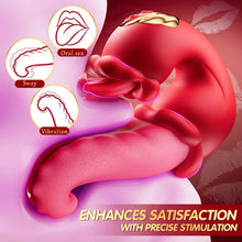 Load image into Gallery viewer, Medusa Kiss 4 in 1 G-spot & Licking Clitoral Vibe