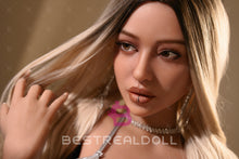 Load image into Gallery viewer, US Stock - YAMIEE Myla 164cm 662E Unique Design Silicone ROS Head Movable Jaw Sex Doll TPE Body Realistic Adult Oral Sex Love Doll (Free 2ND Head)
