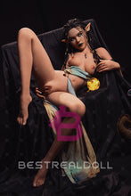 Load image into Gallery viewer, US Stock - YAMIEE Sia Unique Design 157cm #1073E Silicone Head Sex Doll Tanned Skin Small Breasts TPE Body Adult Love Doll