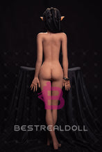 Load image into Gallery viewer, US Stock - YAMIEE Sia Unique Design 157cm #1073E Silicone Head Sex Doll Tanned Skin Small Breasts TPE Body Adult Love Doll