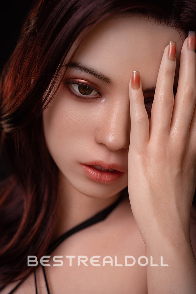 US Stock - RIDMII Lorena Unique Design Silicone ROS Head TPE Body Adult Love Doll Realistic Movable Jaw Oral Sex Doll