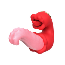 Load image into Gallery viewer, Medusa Kiss 4 in 1 G-spot & Licking Clitoral Vibe