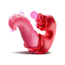 Load image into Gallery viewer, Medusa Kiss 4 in 1 G-spot & Licking Clitoral Vibe