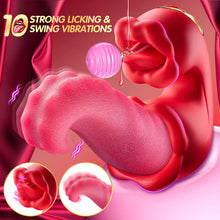 Load image into Gallery viewer, Medusa Kiss 4 in 1 G-spot & Licking Clitoral Vibe