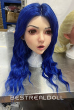 Load image into Gallery viewer, US Stock - Keely 160cm Silicone ROS Head Elf Sex Doll TPE Body M8 Samll Boobs Oral Sex Movable Jaw Adult Love Doll