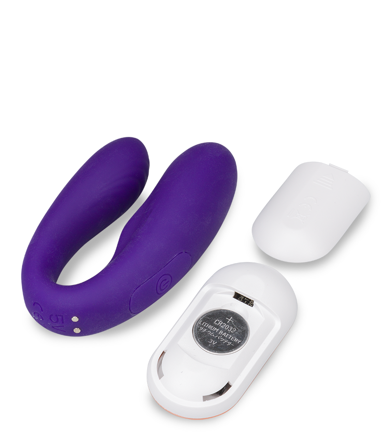 Arrow remote control couple's vibrator