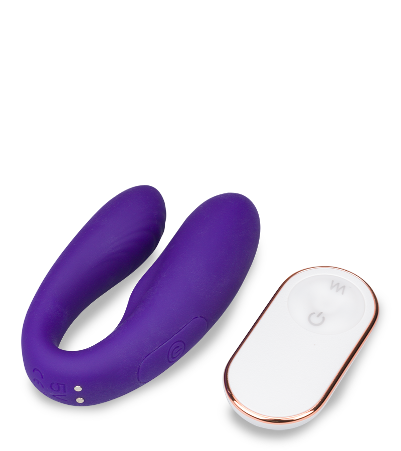Arrow remote control couple's vibrator