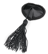 Load image into Gallery viewer, Burlesque heart and pompom nipple pasties