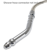 Load image into Gallery viewer, Curved enema anal plug with three attachments