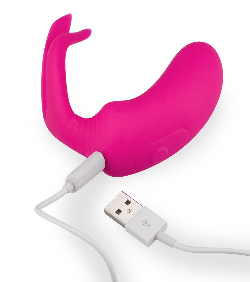 Danny remote controlled couple's vibrator