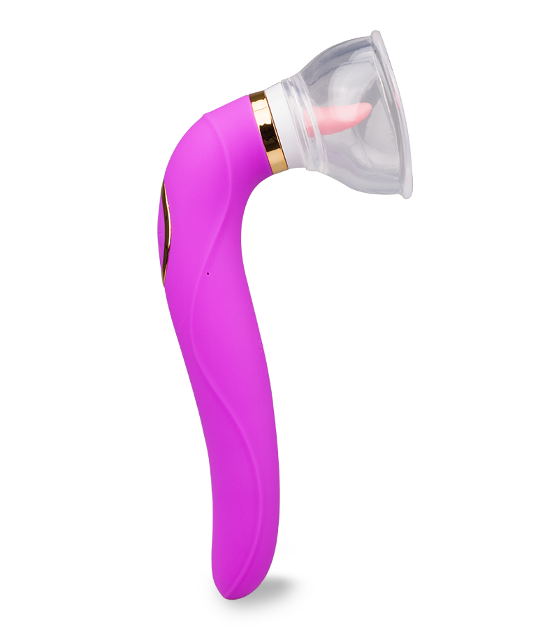 Destiny pussy pump with tongue and vibrator