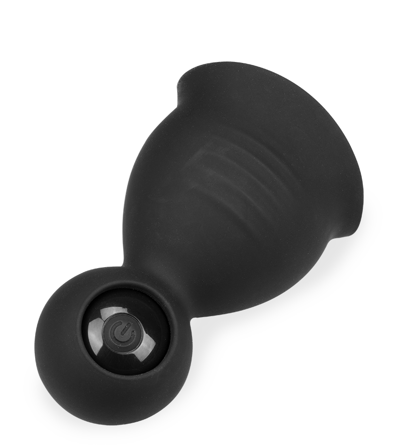 Eddy vibrating penis head massager