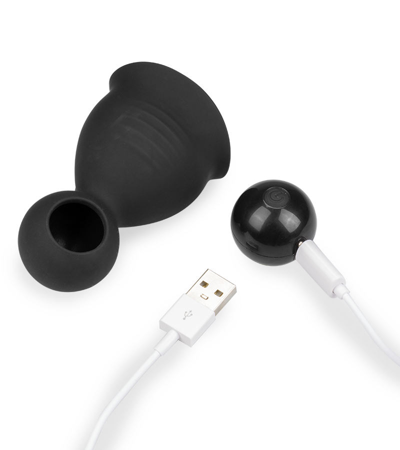 Eddy vibrating penis head massager