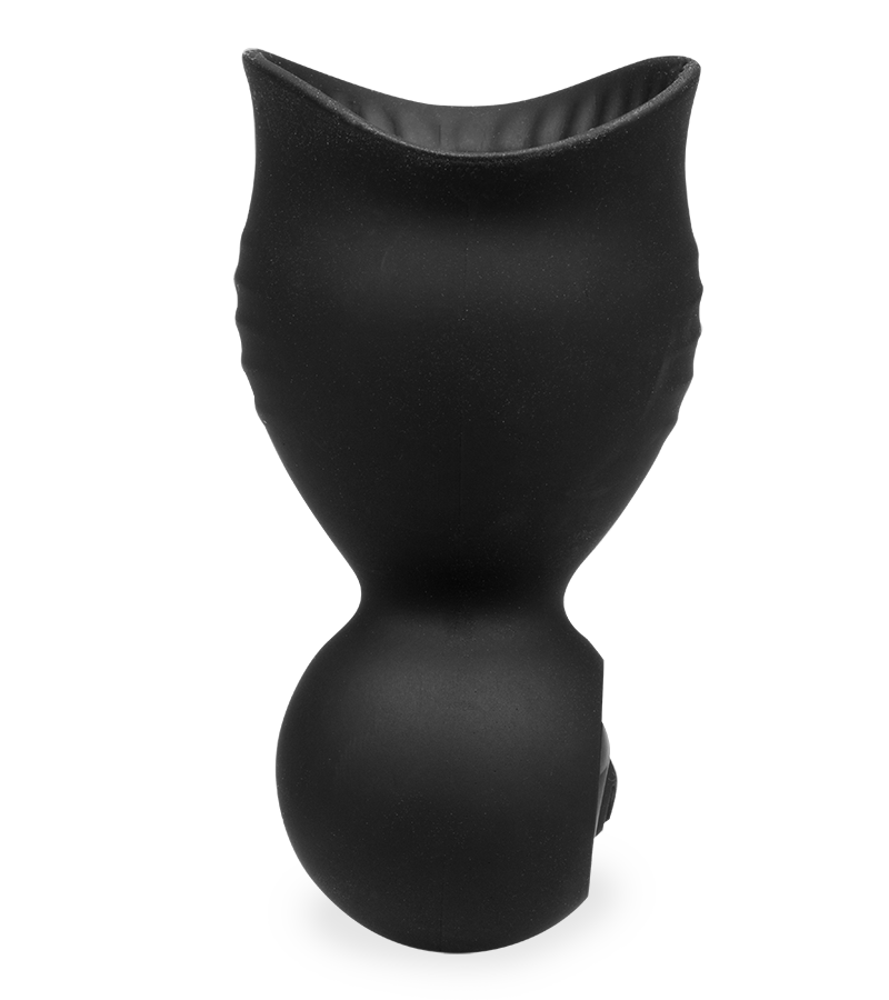 Eddy vibrating penis head massager